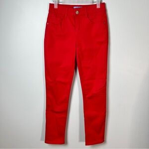Draper James RSVP Bold Red Skinny Pants | Women’s Size 2